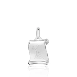 Pendentif Zodiaque Parchemin Argent Blanc-Histoire d'Or Discount