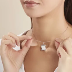 Pendentif Zodiaque Parchemin Argent Blanc-Histoire d'Or Outlet