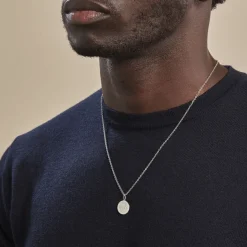 Pendentif Zodiaque Rond Argent Blanc-Histoire d'Or New