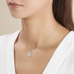 Pendentif Zodiaque Rond Argent Blanc-Histoire d'Or Clearance
