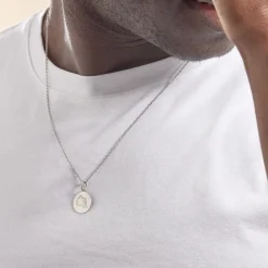 Pendentif Zodiaque Rond Argent Blanc-Histoire d'Or Clearance