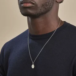 Pendentif Zodiaque Rond Argent Blanc-Histoire d'Or Discount