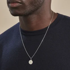 Pendentif Zodiaque Rond Argent Blanc-Histoire d'Or Sale