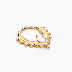 Histoire d'Or Piercing Ailbhe Or Jaune Oxyde De Zirconium