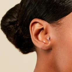 Piercing Claudelle Argent Blanc Oxyde De Zirconium-Histoire d'Or