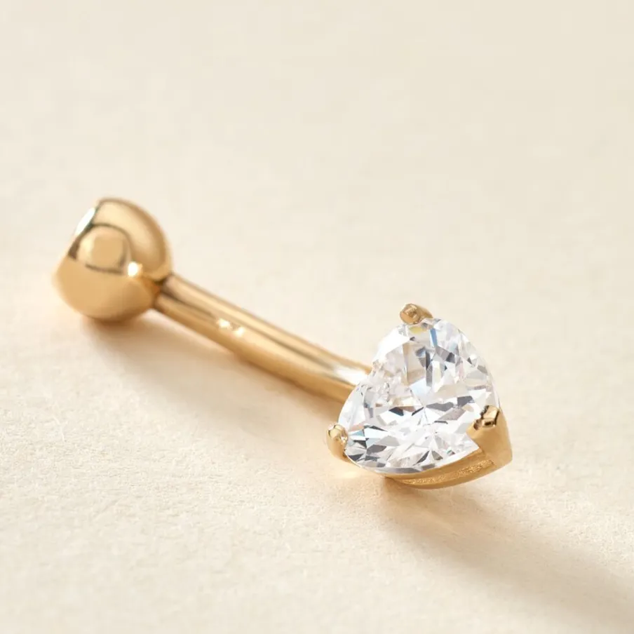 Histoire d'Or Piercing Cornelis Or Jaune Oxyde De Zirconium