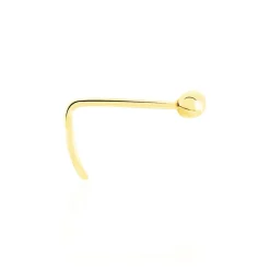 Histoire d'Or Piercing De Nez Deodate Boule Or Jaune