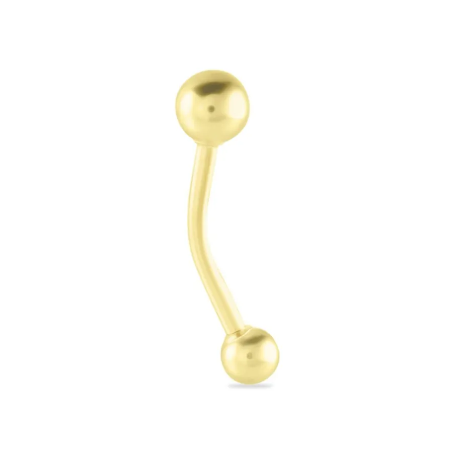 Histoire d'Or Piercing De Nombril Or Jaune Arenaria