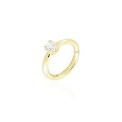 Piercing D'oreille Or Jaune Ailantie Oxyde De Zirconium-Histoire d'Or Clearance