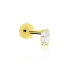 Piercing D'oreille Or Jaune Albiza Oxyde De Zirconium-Histoire d'Or Best