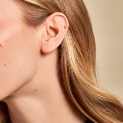 Piercing D'oreille Or Jaune Artemia Oxyde De Zirconium-Histoire d'Or Sale