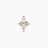 Histoire d'Or Piercing D'oreille Unitaire Eugênia Or Jaune Oxyde De Zirconium