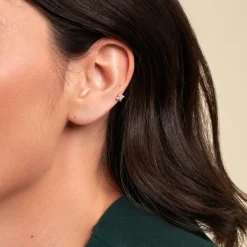 Piercing D'oreille Unitaire Argent Galihya Oxydes De Zirconium-Histoire d'Or Discount