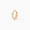 Piercing D'oreille Unitaire Dervila Or Jaune Oxyde De Zirconium-Histoire d'Or New