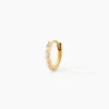 Histoire d'Or Piercing D'oreille Unitaire Rajya Or Jaune Oxyde De Zirconium