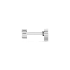 Piercing D'oreilles Unitaire Acier Blanc Coos-Histoire d'Or Best