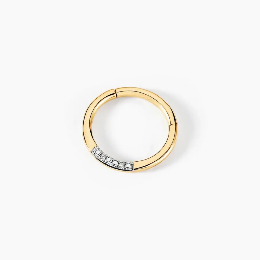 Histoire d'Or Piercing Eran Or Jaune Diamant