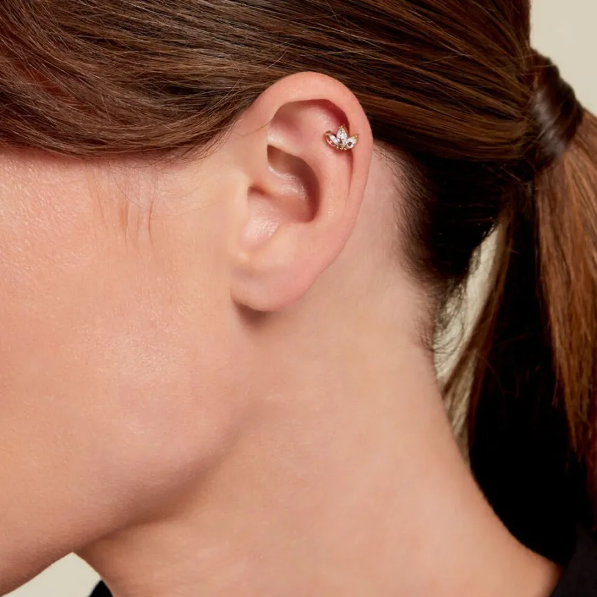 Piercing Gandie De Zirconium-Histoire d'Or Sale