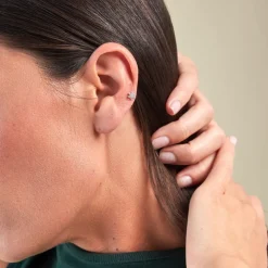 Histoire d'Or Piercing Gedeon Or Jaune Oxyde De Zirconium