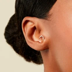 Piercing Mairwen Or Jaune Oxyde De Zirconium-Histoire d'Or Discount