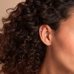 Histoire d'Or Piercing Nakato Or Jaune Oxyde De Zirconium