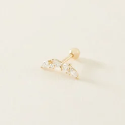 Histoire d'Or Piercing Nina Or Jaune Oxyde De Zirconium