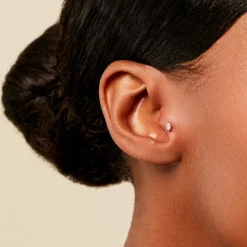 Histoire d'Or Piercing Oliviana Argent Blanc Oxyde De Zirconium