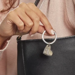 Histoire d'Or Porte Clefs Alambrima Acier Blanc