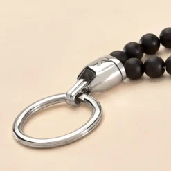 Porte Clefs Acier Gris Onyx-JOURDAN Hot