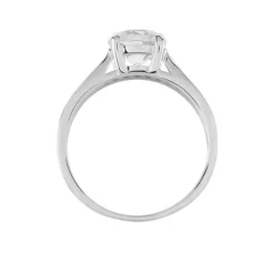 Solitaire Aarone Or Blanc Oxyde-Histoire d'Or Sale