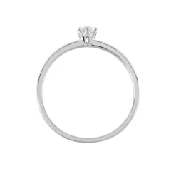 Solitaire  Natalia Pl Platine Blanc Diamant-Histoire d'Or Hot