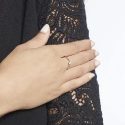 Solitaire  Natalia Pl Platine Blanc Diamant-Histoire d'Or Hot