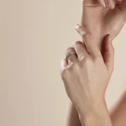 Solitaire Or Blanc  Princessa Diamant Synthetique-Histoire d'Or Outlet